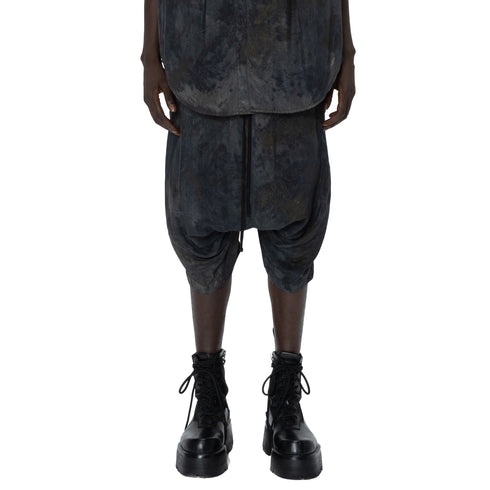 JULIUS 907PAM2-S Oxide / Glide Drop Crotch Pants - Surface Decay